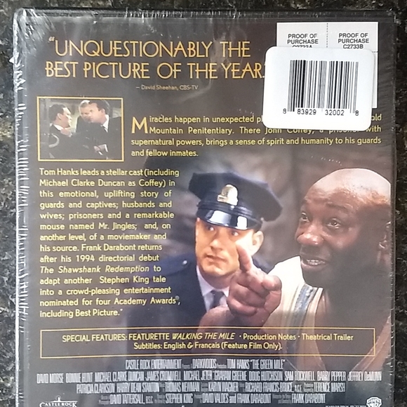 Factory Sealed "The Green Mile" DVD - Picture 3 of 8